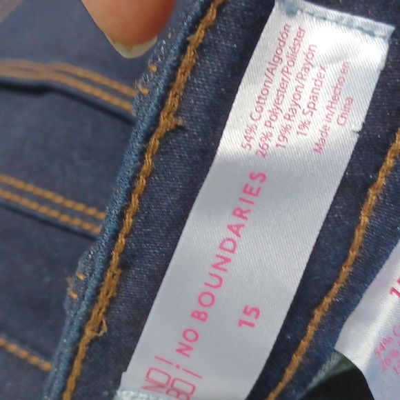Low Rise Skinny NOBO jeans. Size 15, NWT - Picture 6 of 8